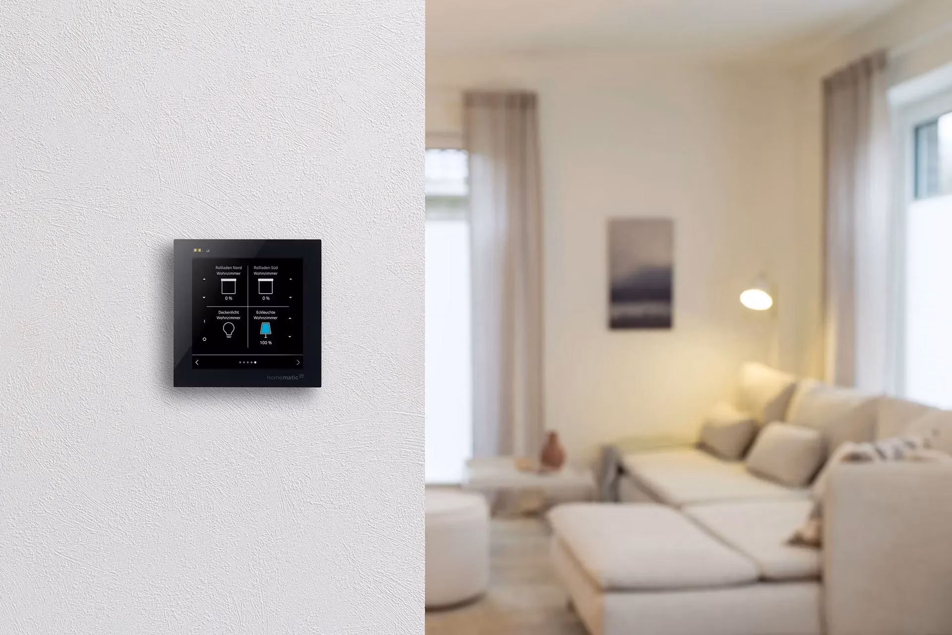 Homematic IP Glasdisplay