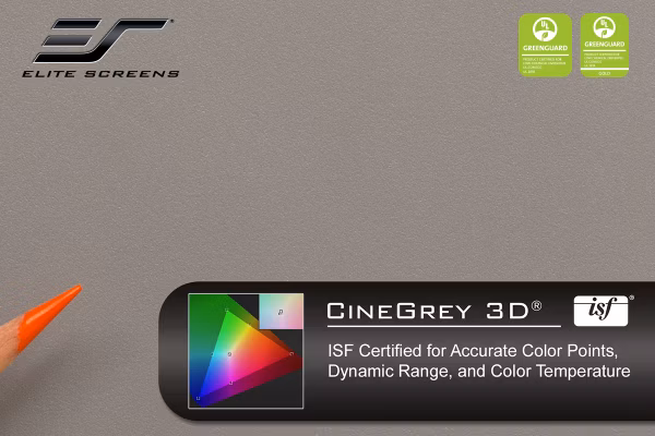 Materiál CineGrey 3D - popis a detail