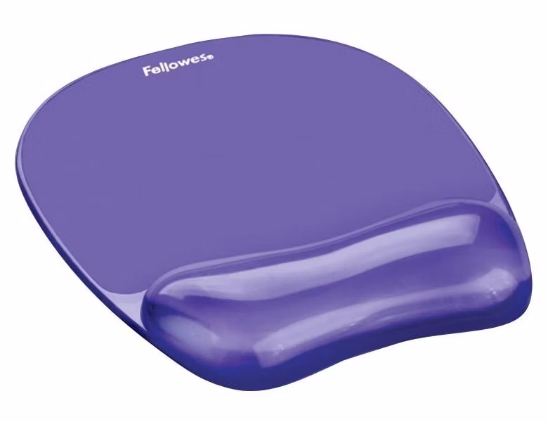obrázek podložka pod myš a zápěstí Fellowes CRYSTAL