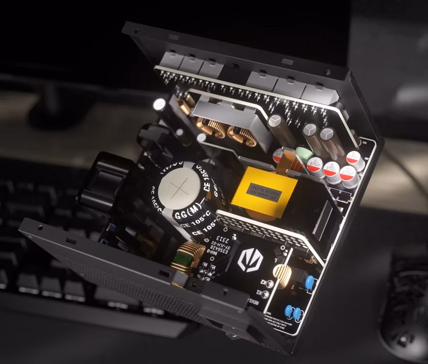 obrázek kondenzátor zdroje Endorfy Supremo FM6 Gold 850W