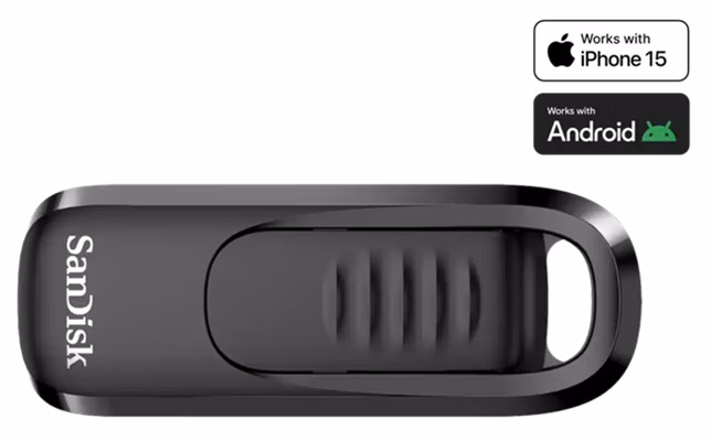 obrázek flashdisk SanDisk Ultra Slider USB-C