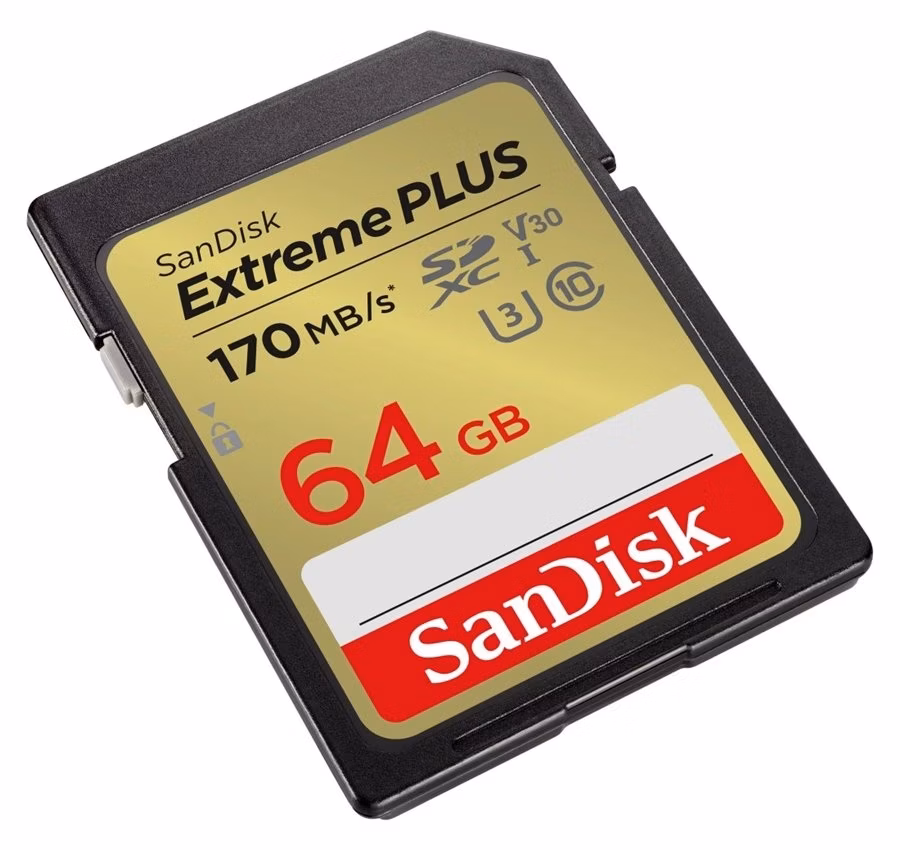 obrázek paměťová karta SanDisk Extreme PLUS SDXC