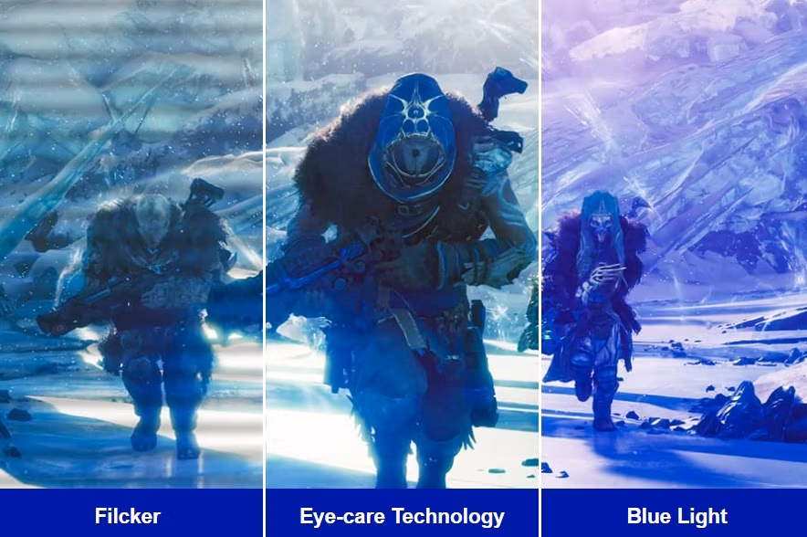Eye-Care technologie ochrana oší