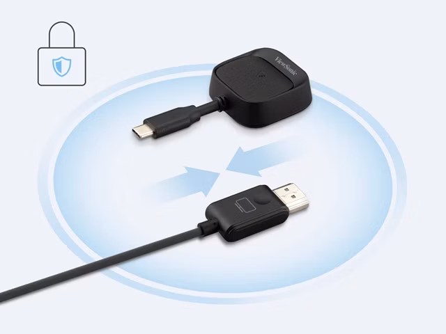 ViewSonic ViewShare WPD-900 zabezpečené připojení