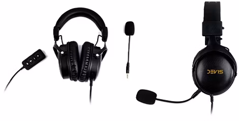 headset DEV1S SOUNDHACK s odnímatelným mikrofonem