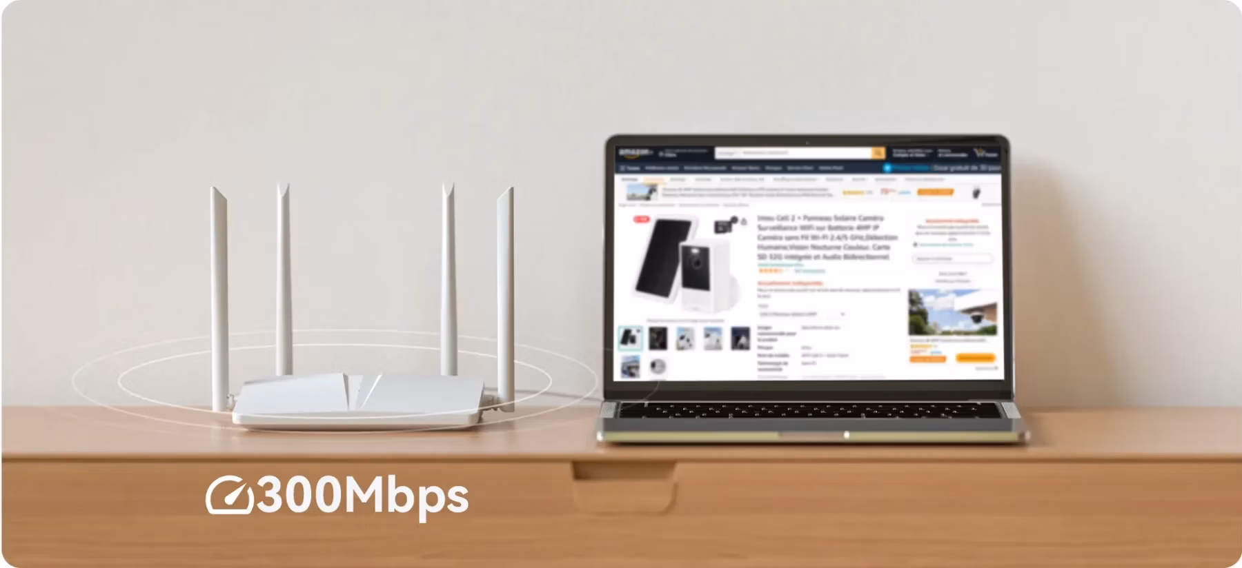 bezdrátová rychlost 300 Mbps