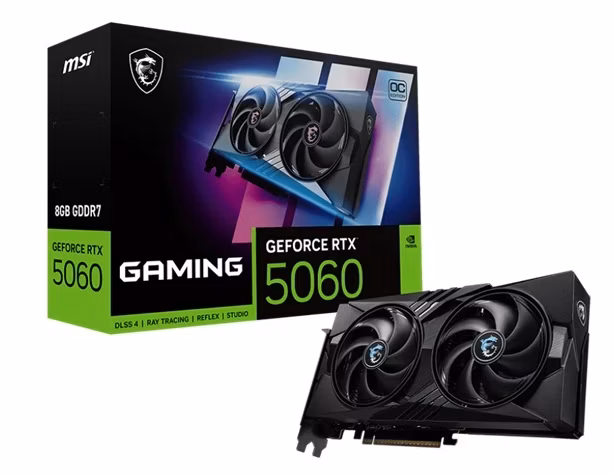 grafická karta MSI GeForce RTX 5060 8G GAMING OC
