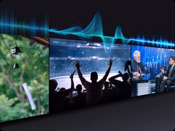 Smart TV Samsung QLED QE85Q6F 85" ozvučení