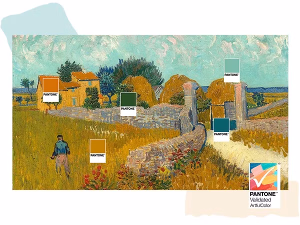 TV Samsung The Frame certifikace Pantone