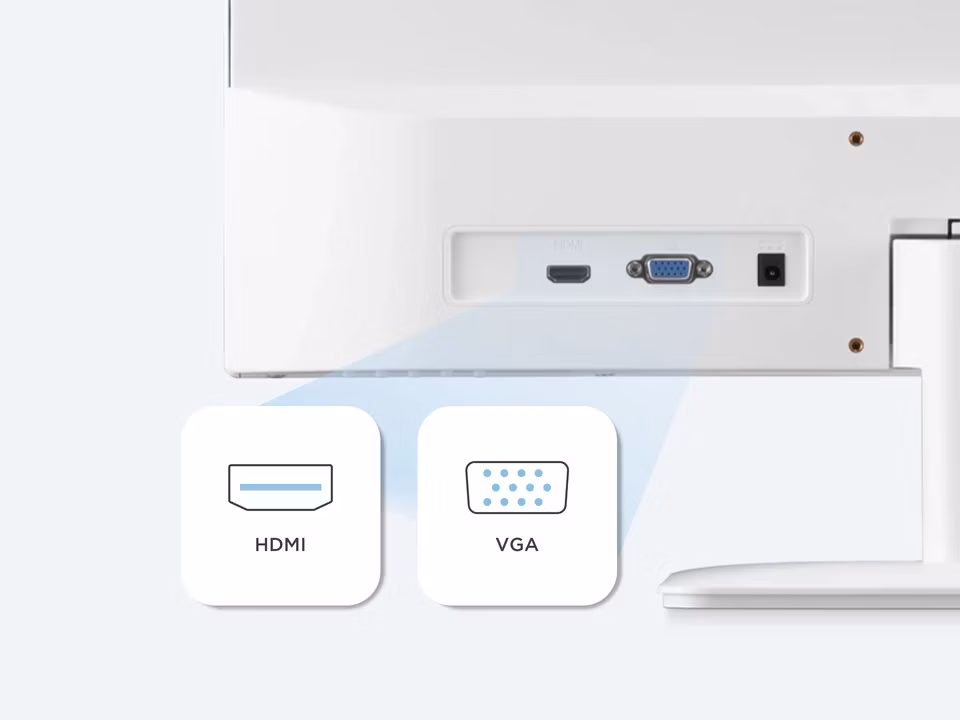 konektor HDMI a VGA