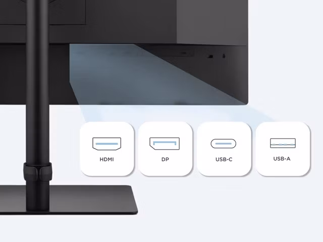 ViewSonic VG2741V-2K konektory