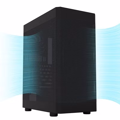 PC skříň ZALMAN i4 proudění vzduchu