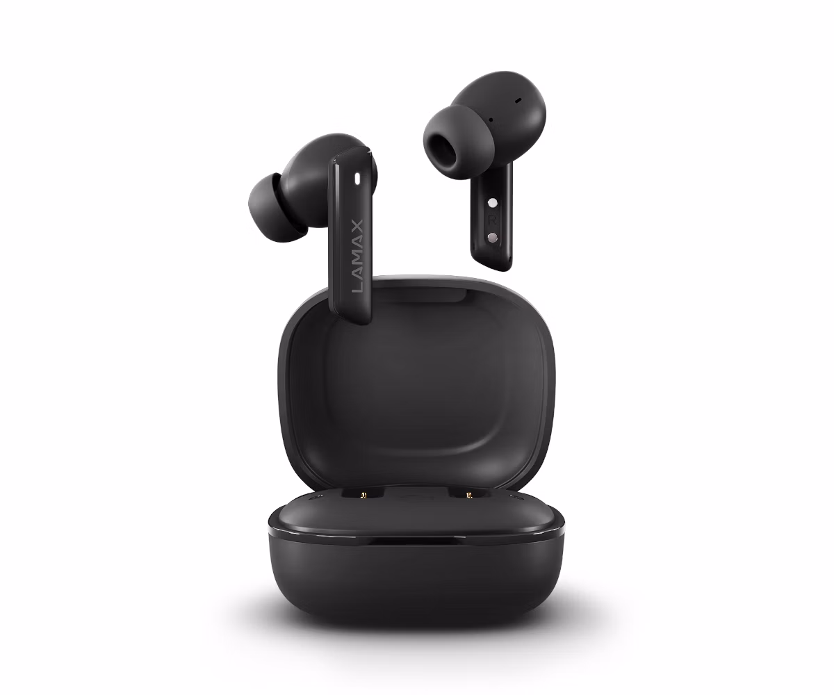 LAMAX Clips1 ANC Black – Nová definícia dokonalého zvuku