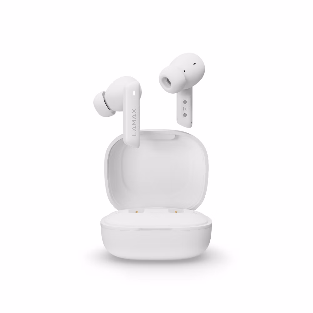 LAMAX Clips1 ANC White – Nová definícia dokonalého zvuku