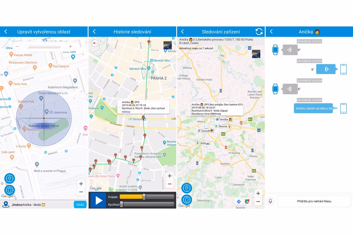 LAMAX tracking app aj v češtine