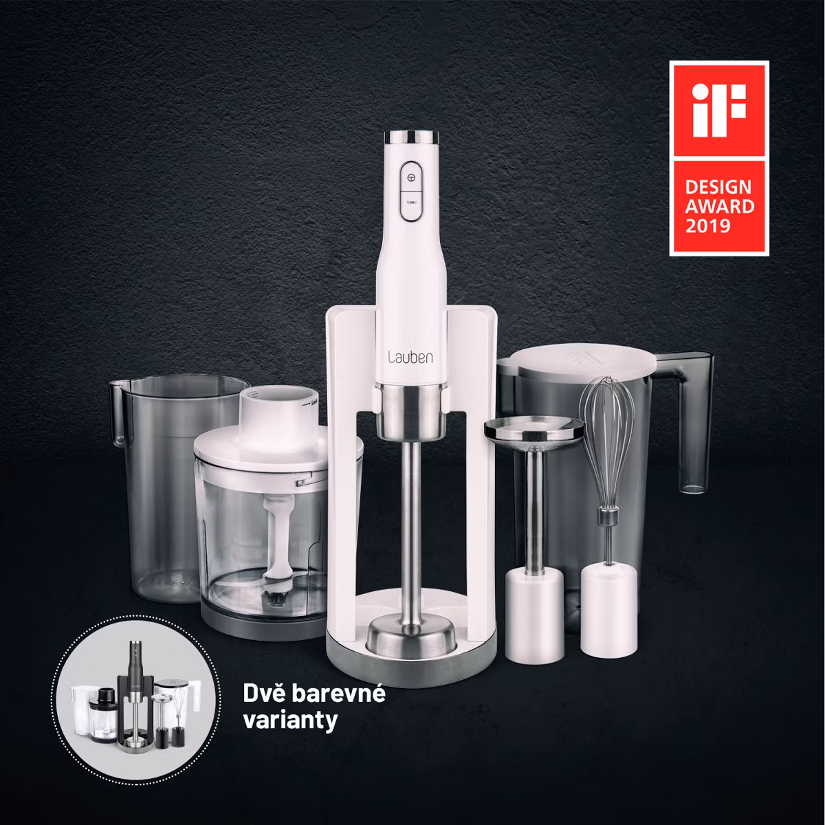 Lauben Stick Blender 800 - Tisíce receptov, jeden prístroj