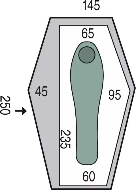 pôdorys stanu Echo 1