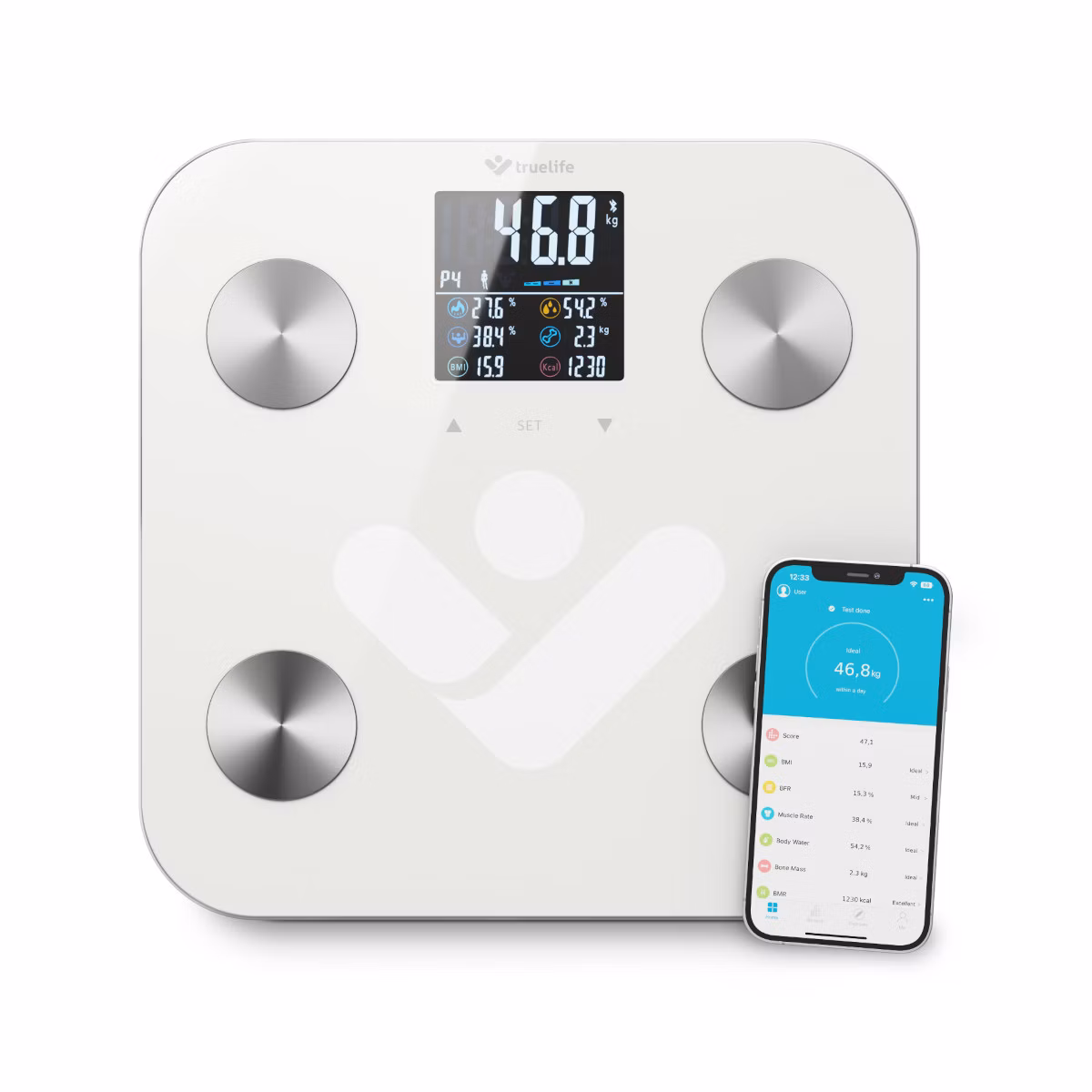 TrueLife FitScale W6 BT - Sledujte svoje telo do detailu