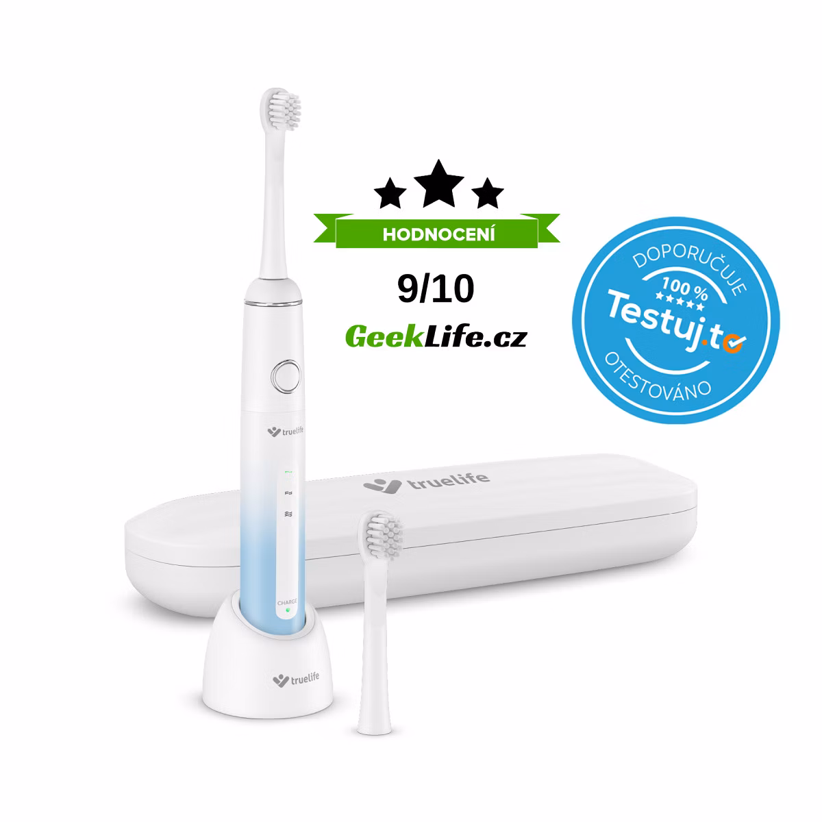 TTrueLife SonicBrush Junior J100 – Sonická kefka pre deti od 7 do 14 rokov